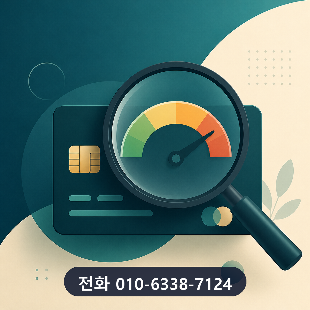 카드깡 수수료 한도 확인 이미지